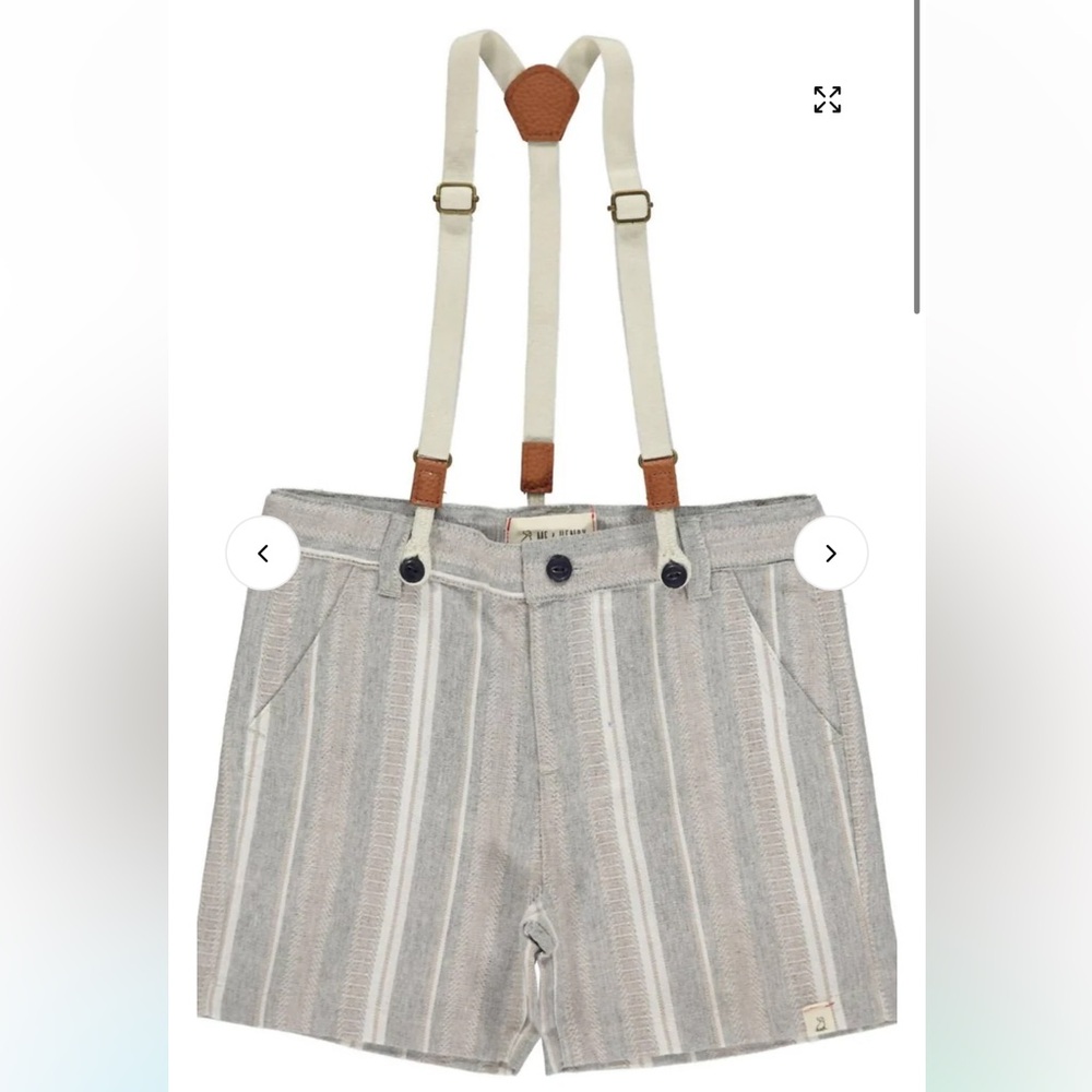 Me‎ and Henry suspender shorts size 4/5